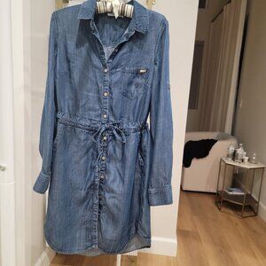 Calvin Klein Denim Shirt dress